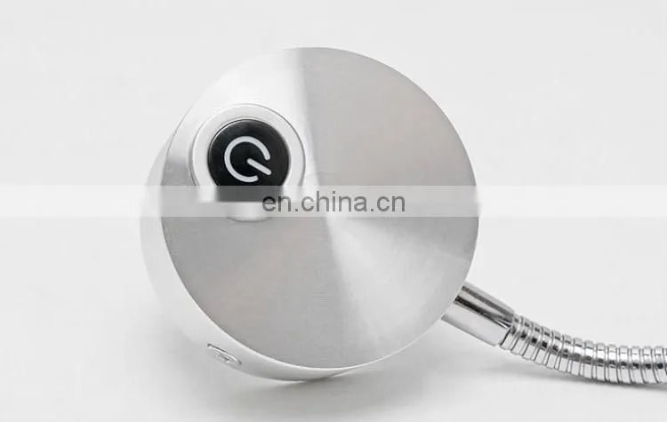 1W 3W LED hose light bedside reading lamp wall lamp spotlight
