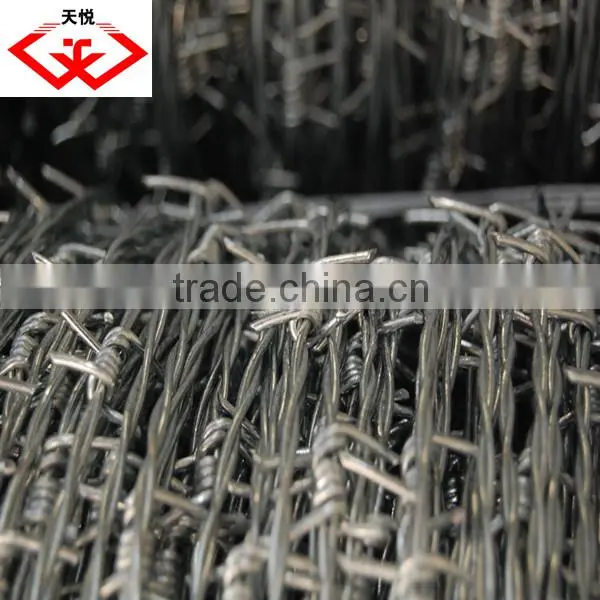 galvanized barbed wire(factory)