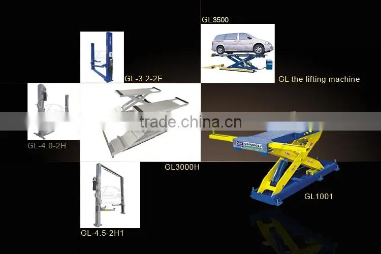 20 years experience 2.2kw 50hz 4000kg two post hydraulic lift