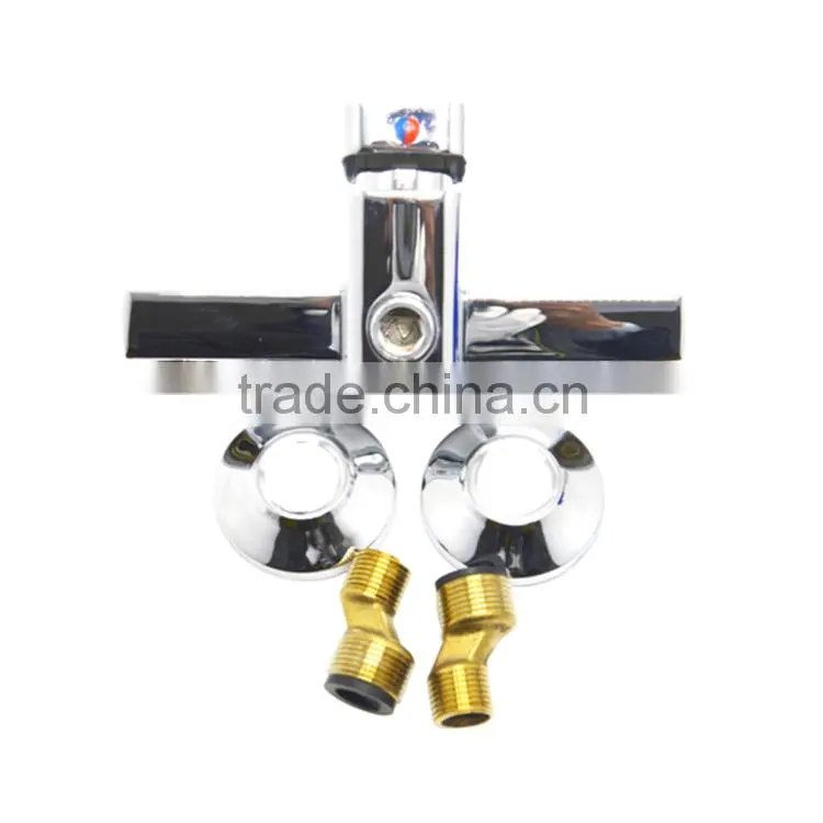 new design ceramic cartridge square water shower tap