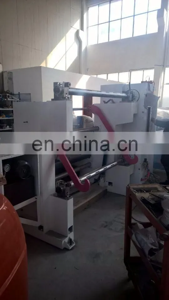 High Equipped PLC Control Slitter Rewinder Machine