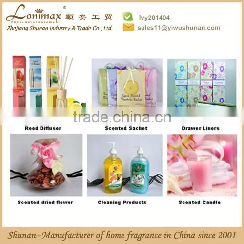 Home fragrance reed diffuser/ 100ml reed diffuser with rattan sticks SA-2053