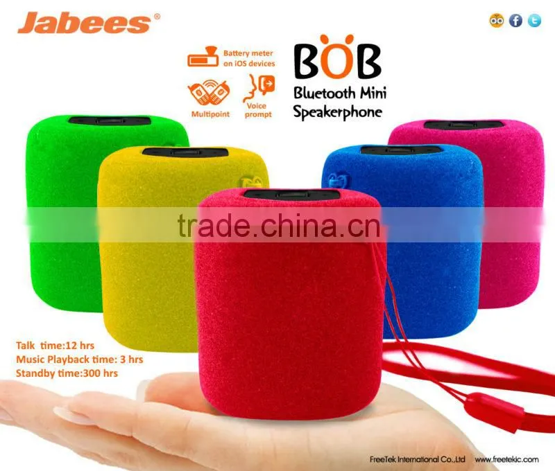 Wholesale Mini Bluetooth Speaker Portable Design for Outdoor Activity -BOB