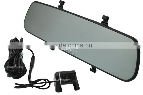 Dual lens Car camera recorder with GPS Gsensor 1080P HD