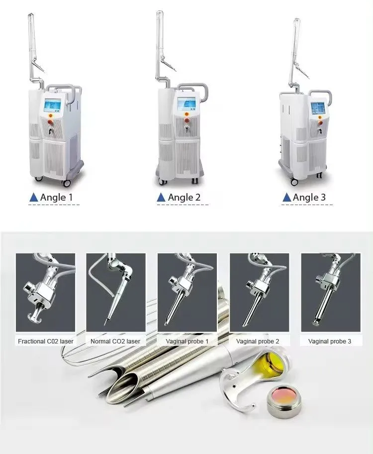 Facial Skin Whitening Vaginal Tightening 10600nm RF Co2 Laser Carbon Laser for Skin Fractional Co2 Laser