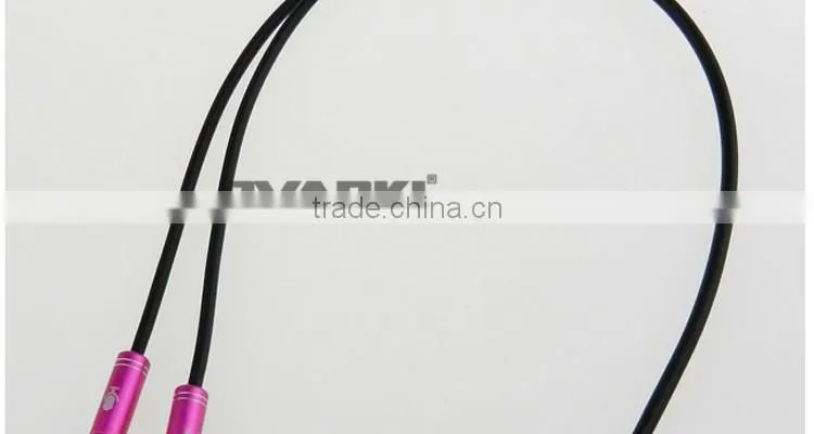 2016 trending products High Quality 3.5mm Y Splitter Audio Cable 1 female to 2 male AUX Cable bulk buy from china