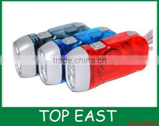 Manual pressure self-generating Marine emergency lighting,emergency torch light