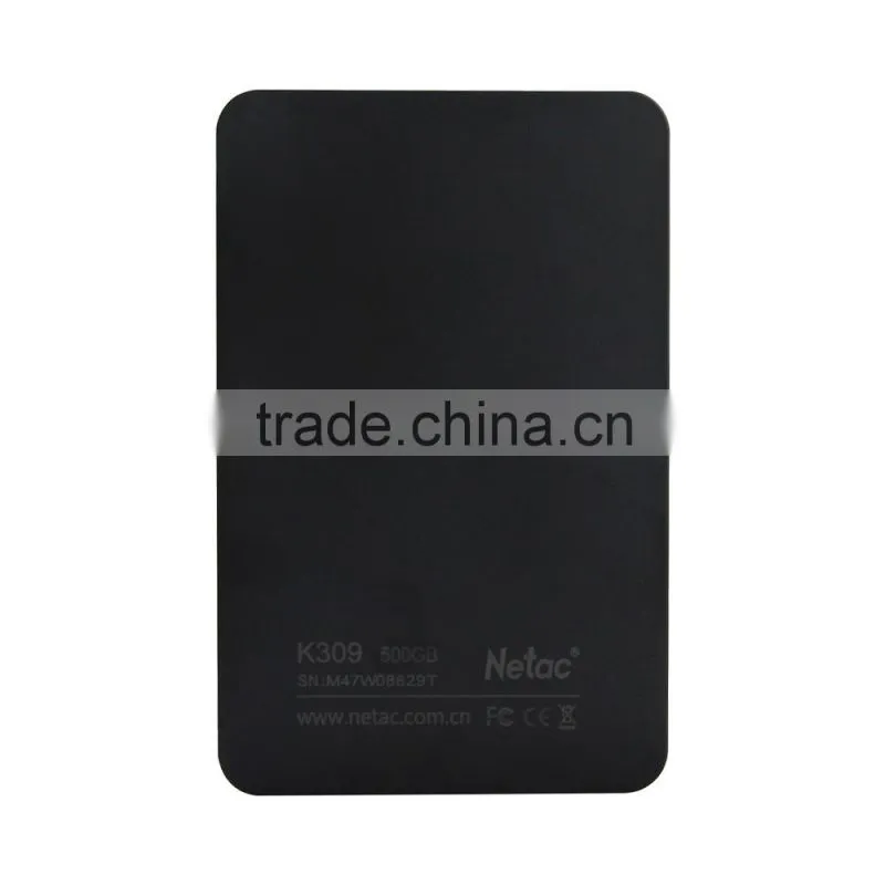 Netac silver new product 500gb external hard disk