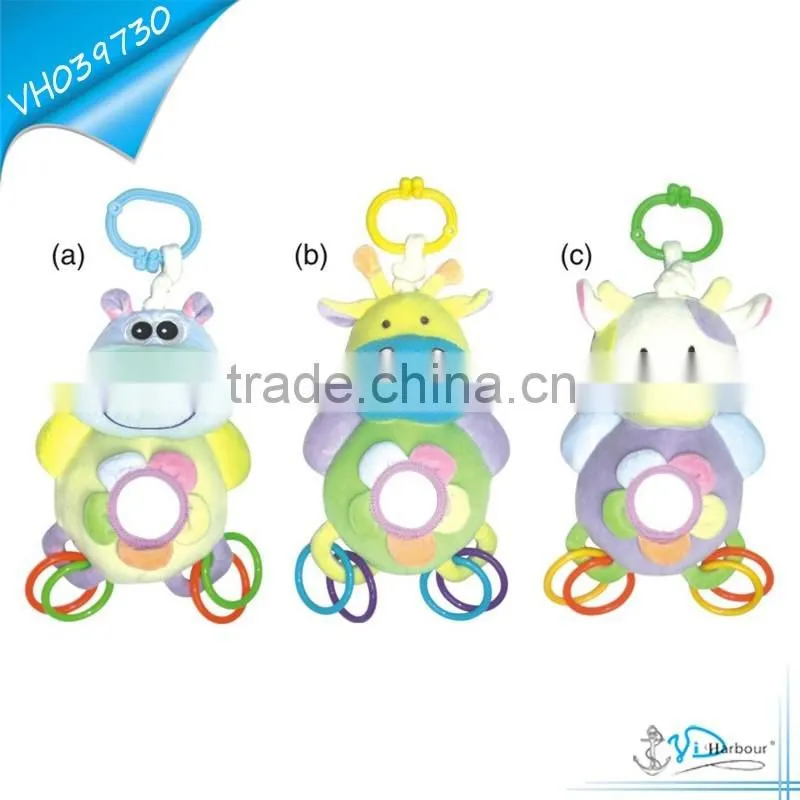 Colorful Baby Soft Sunflower Hanging Toy