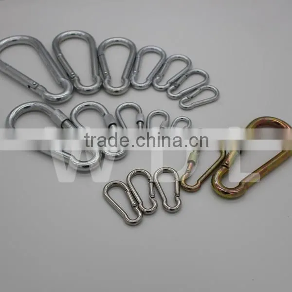 Spring Hook With No Screw Stainless Steel Stainless Steel Snap Hook Caribine Hook for Sale China