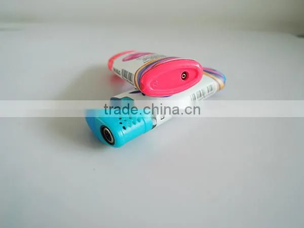 cigar wrap paper electronic butane refillable lighter with windproof