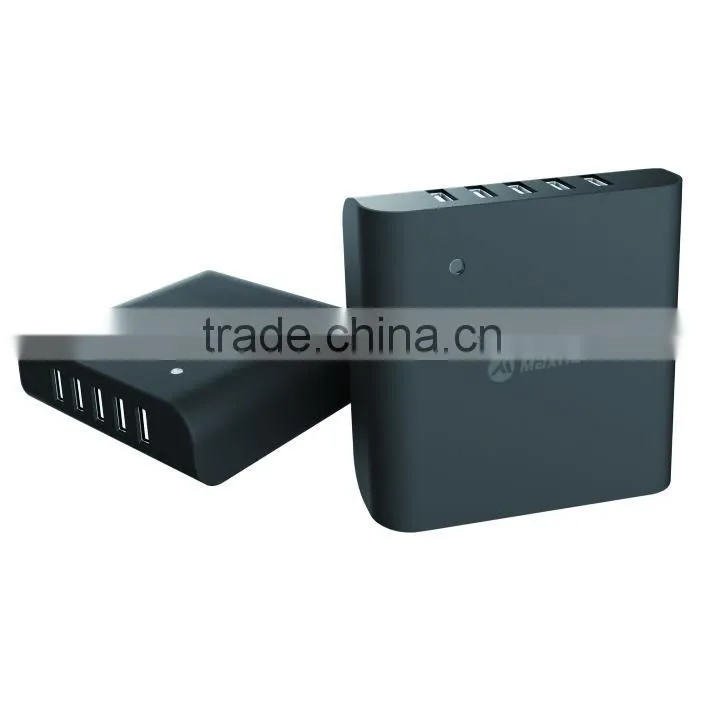 Hot selling 5V 8A 40W high quality multiple usb desktop charger with ce fcc rohs usb charger for traveling