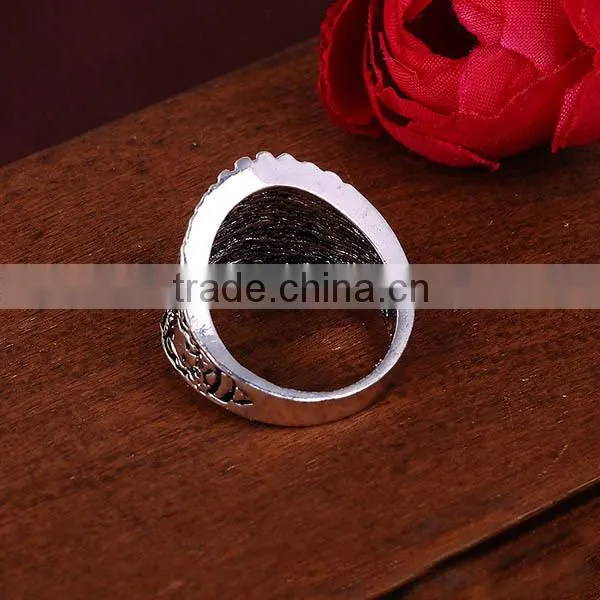 Top Quality Men's Zinc Alloy Wholesale Skull Rings