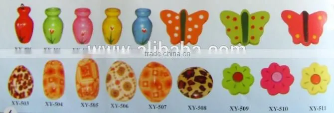 SB0756 Large Hole Macrame Beads, Beads For Hemp, Patterned Wood Beads