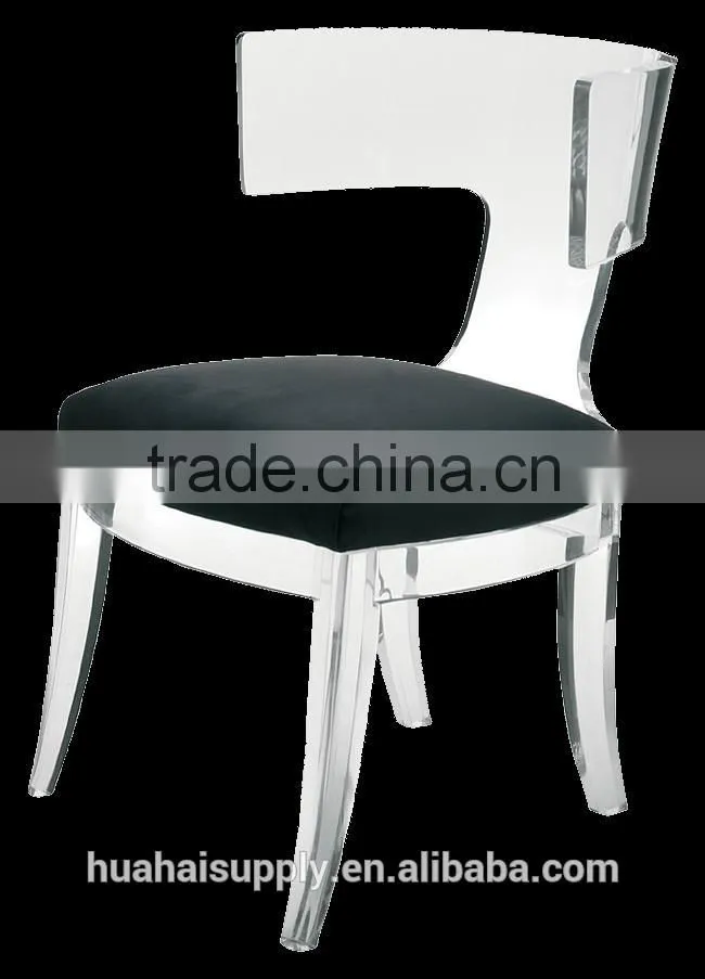 modern transparent acrylic dining chair hotel chair