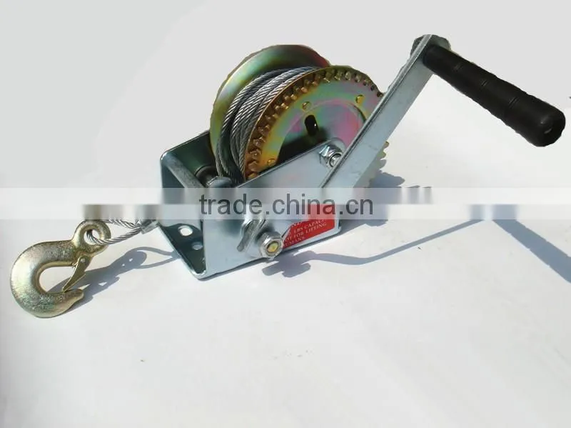 Alibaba supllier hand winch small hydraulic winch