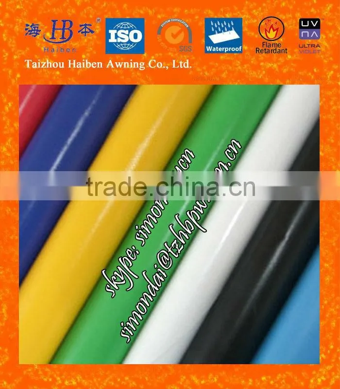 Haiben PVC Tarpaulin Fabric Tarpaulin Roll Fabric Stocklots On Sale