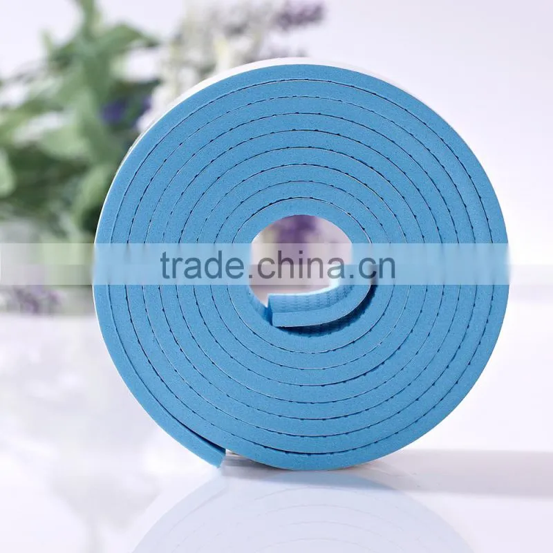 new design PE foam plane bumper strip edge cushion protection pre-applied the tape