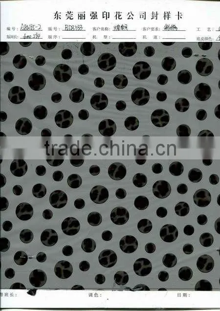 lepoard dot design heat transfer film for printing