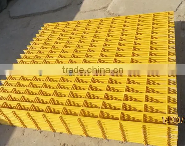 Insulated Pultruded Fiberglass grating supports, chemical resistant frp grid