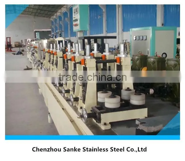 Advanced new Condition stainless steel Pipe making machine for round tube mill