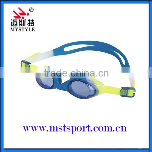 2015 hot sale kids simple one piece swim goggles