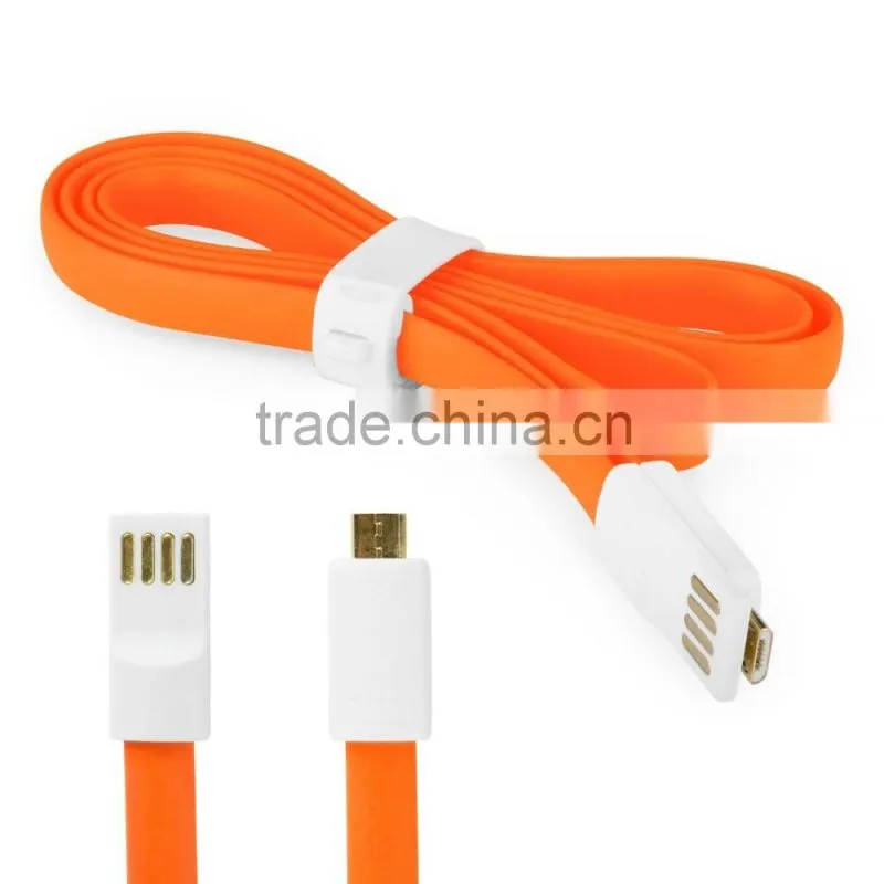 flat magnetic USB cables for samsung