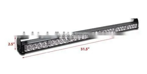 31.5" LED Traffic Advisor 7 Modes Emergency Hazard Strobe Light Bar LED Emergency Flash Strobe Warning Light bar