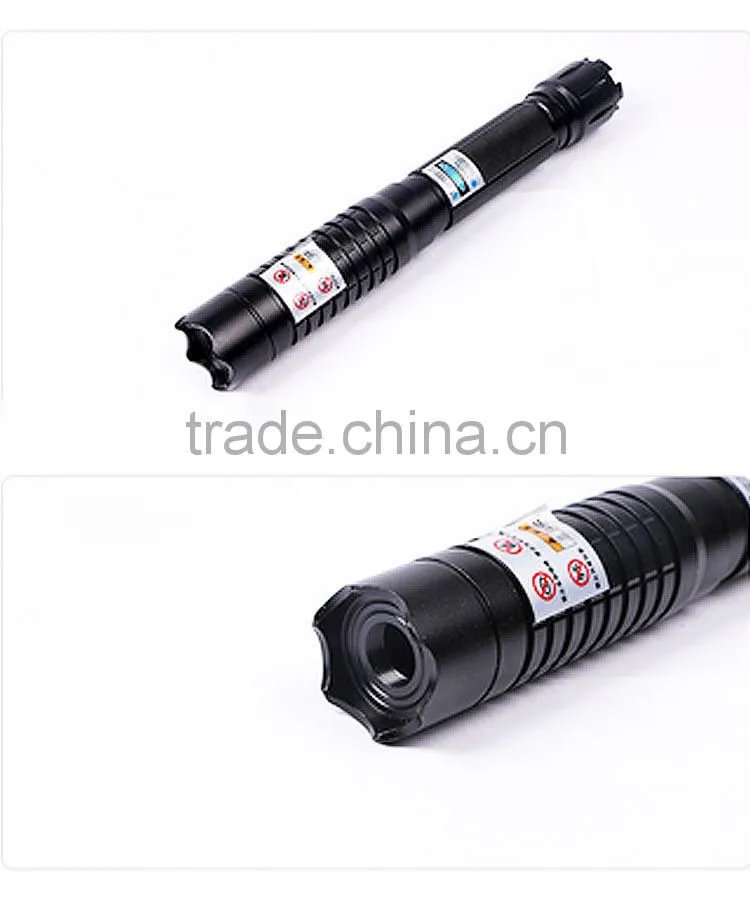JF High power aluminum blue laser flashlight,all over the sky star blue light laser,high-power laser led flashlight