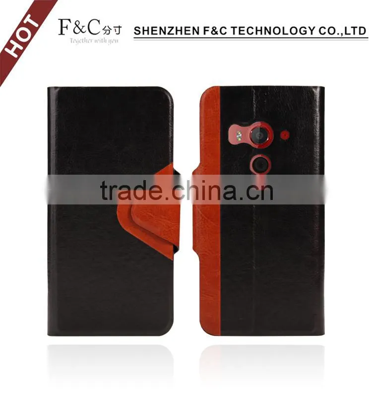 Original folio stand PU leather case for HTC Butterfly 3 for phone case for htc