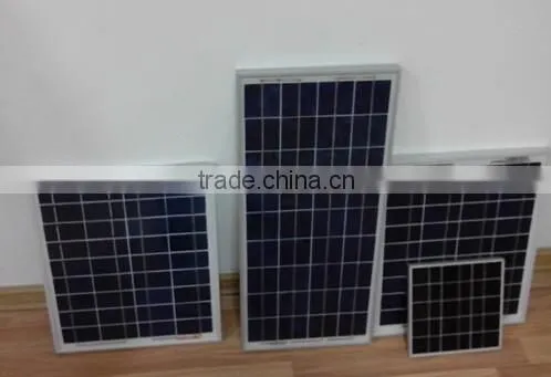 Photovoltaic components 100W Renewable Energy Poly Solar Panels for Home Use