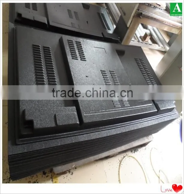 black thermoforming plastic abs Tv enclosure back shell