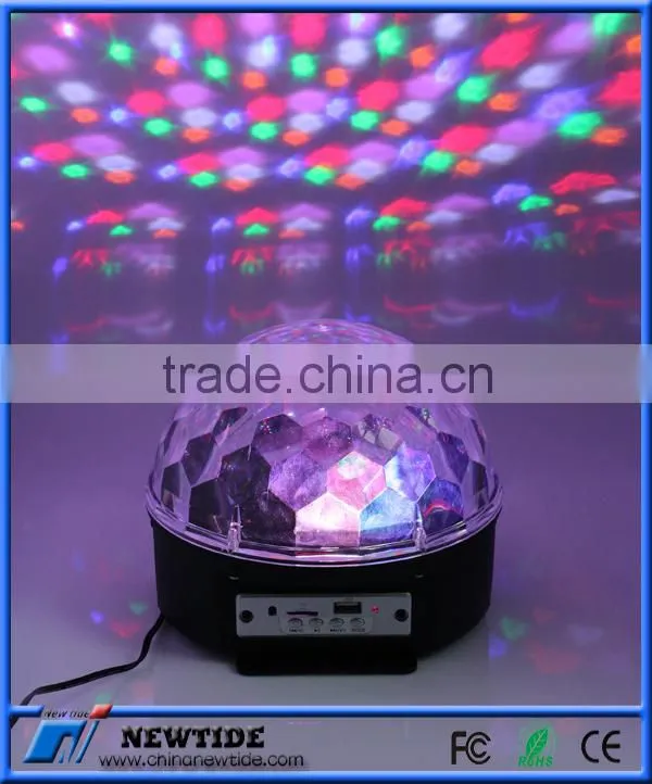 diamond face multi model bluetooth wireless led light speaker NT-BP0081