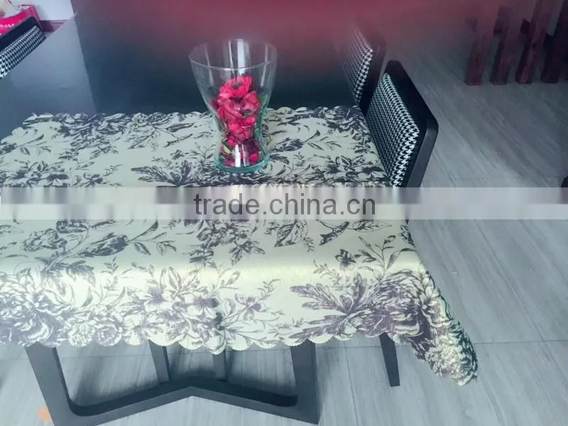 TB0011 wedding Ployester table cloth