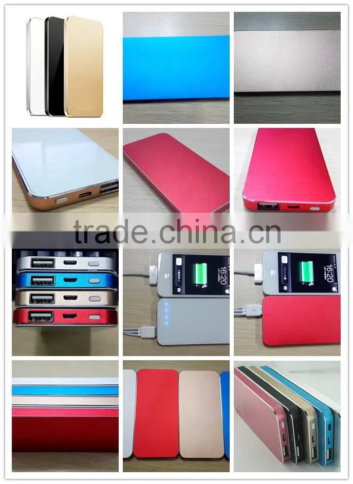 High capacity 6000mah power bank for galaxy note 3 Cute trust power bank
