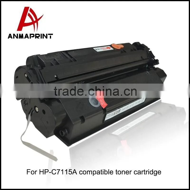 China supplier C7115A for HP Laserjet 1300/1300N/1300XI printer 15A compatible toner cartridge
