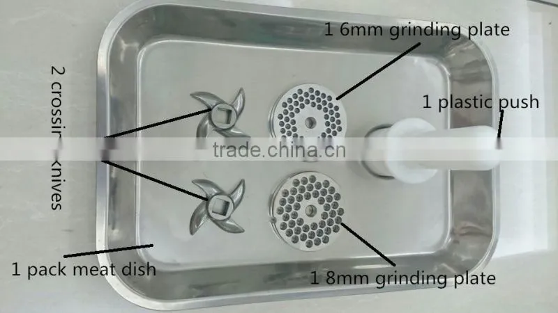 Smalll Kitchen Meat Grinder plate/ knife/ stuffing plate/spare parts