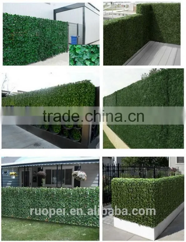 High quality artificial leaf fence/IVY for garden landscape