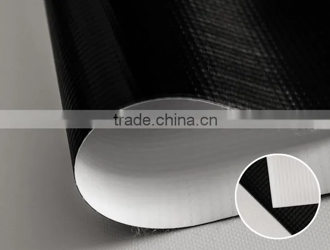 Heytex outdoor advertising black back flex banner