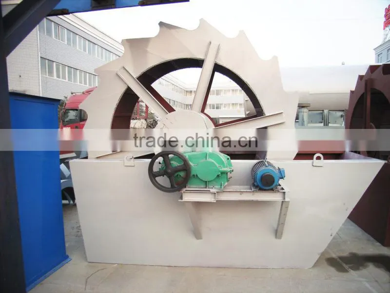 Sand washer bucket wheel sand washing machine price
