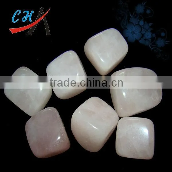 wholesale polished tumbled rose quartz stones