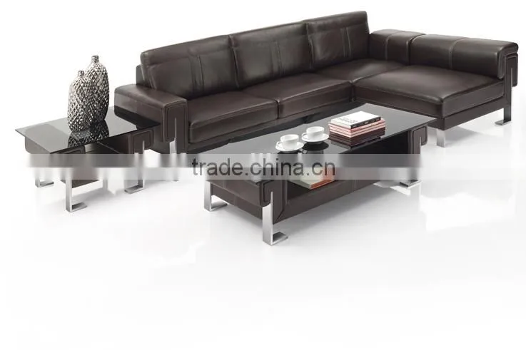 S-13 leather sofa corner sofa office furniture