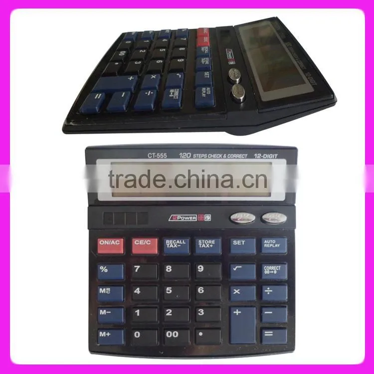 Factory supply 12 digits calculator,Electronic desktop calculator