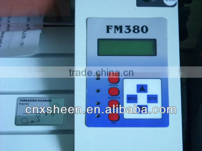 FM380 hot and cold laminating machine,laminating machine,thermal laminator machinery