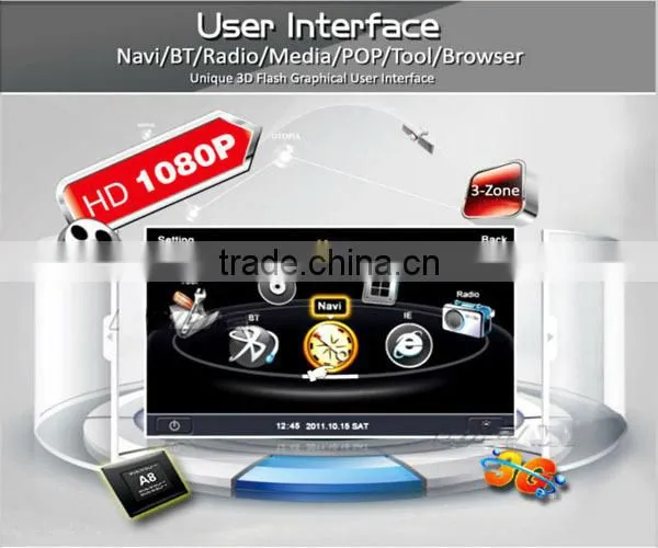 DVD Car Stereo Bluetooth GPS for Golf 7