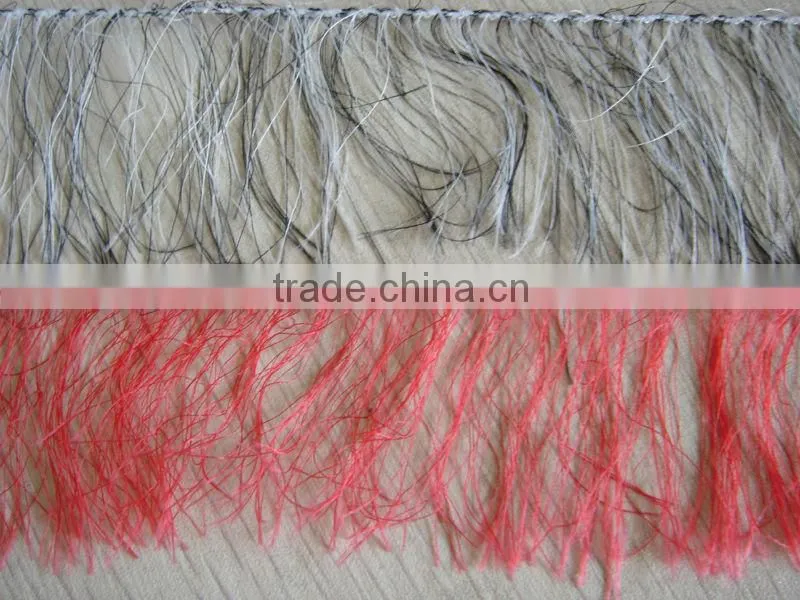 8.5nm lurex feather yarn