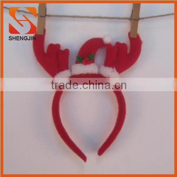 SJ-6670 hot sale new style fashion christmas headband cheap christmes decoration hairband