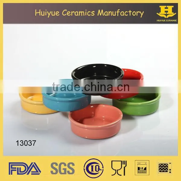 chip and dip plate ceramic round shape