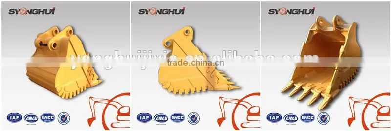 Construction machinery parts excavator digging bucket,mini excavator bucket ,DH300 DH360 DH380 Excavator bucket