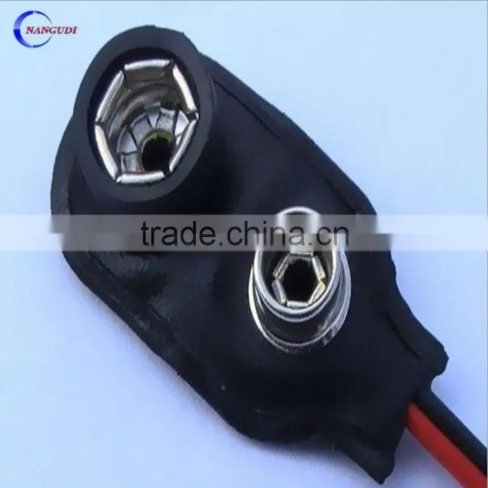 type I/T soft rubber 9V/12V/18V/27V plastic snap connectors